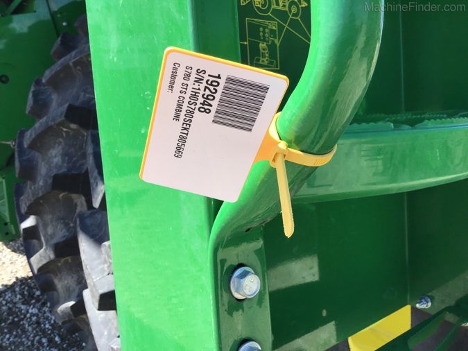 2019 JOHN DEERE S780
