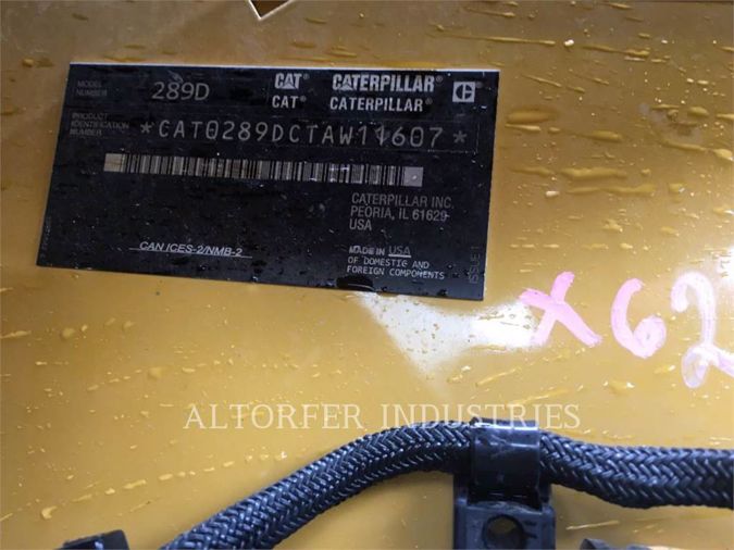 2018 CATERPILLAR 289D