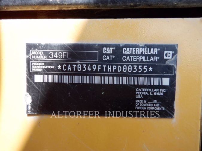 2015 CATERPILLAR 349F