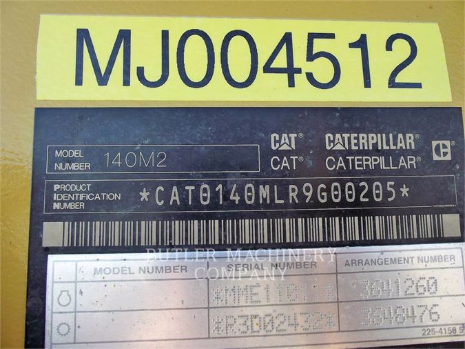 2012 CATERPILLAR 140M
