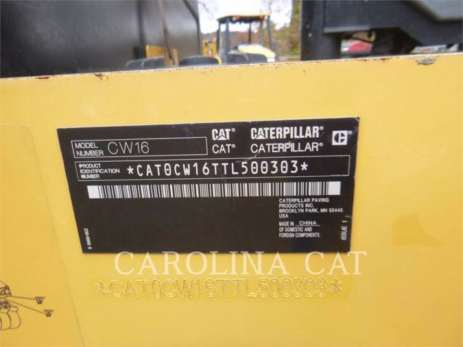 2018 CATERPILLAR CW16