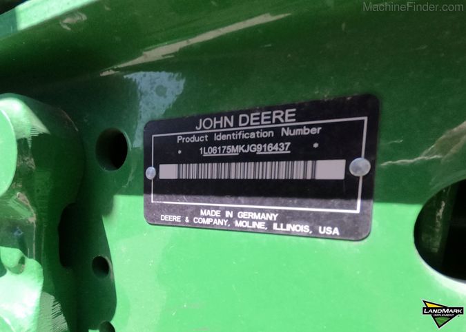 2018 JOHN DEERE 6175M