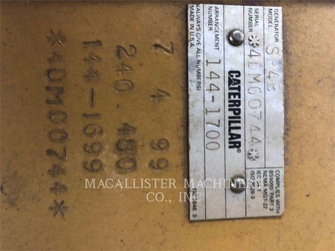 1999 CATERPILLAR 3512