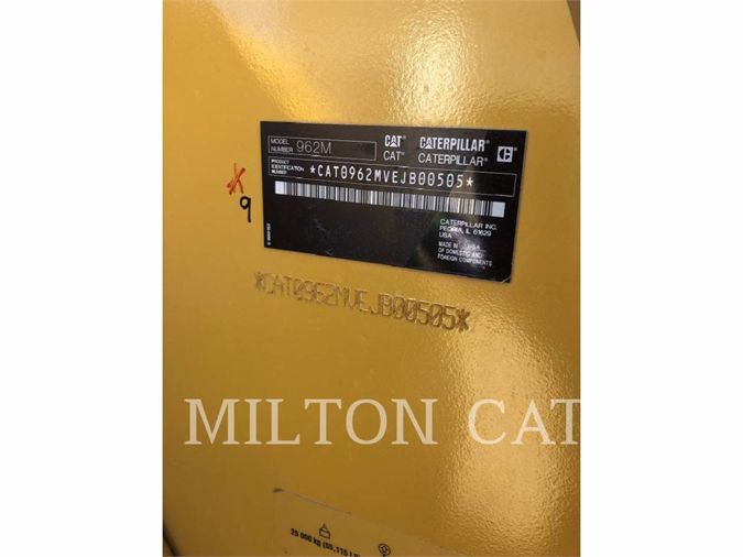 2016 CATERPILLAR 962M