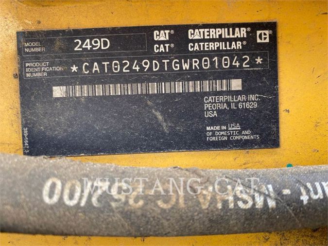 2016 CATERPILLAR 249
