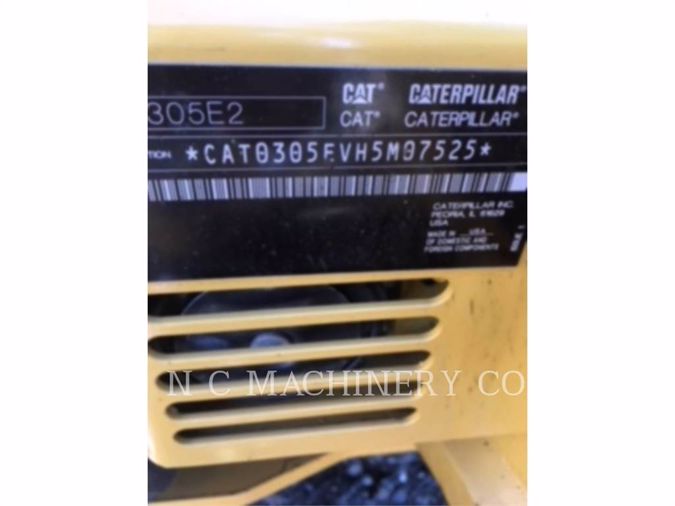 2018 CATERPILLAR 305