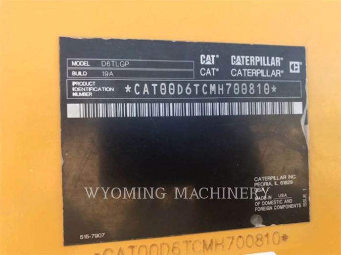2018 CATERPILLAR D6T