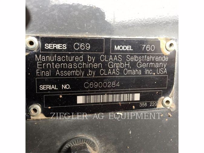 2014 CLAAS 760