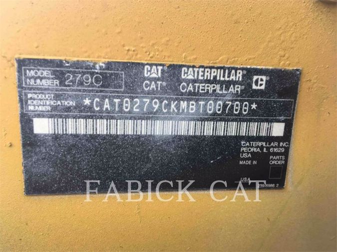 2009 CATERPILLAR 279C
