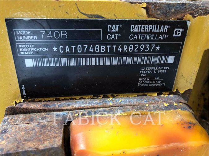 2015 CATERPILLAR 740B