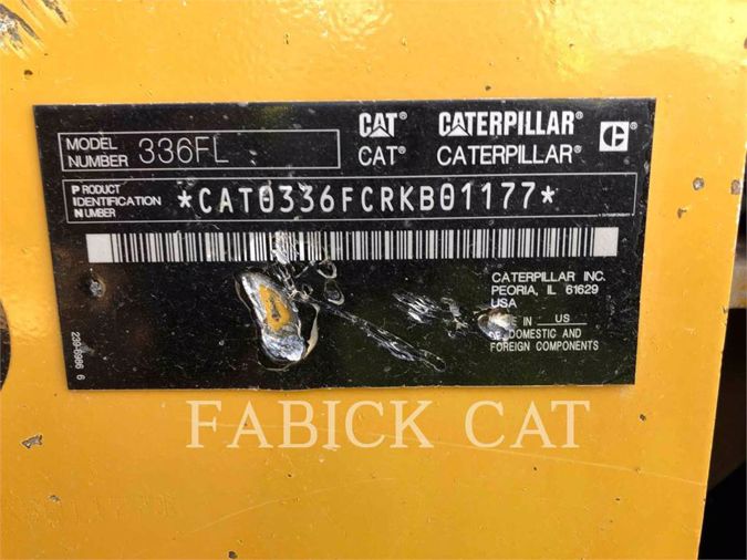 2015 CATERPILLAR 336F