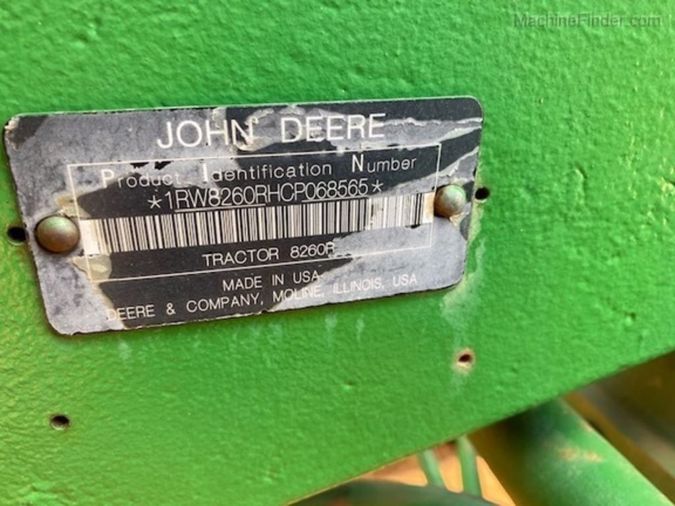 2012 JOHN DEERE 8260R