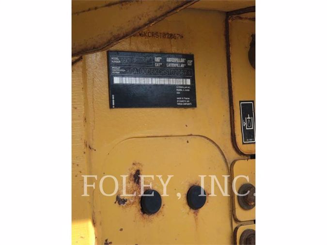 2016 CATERPILLAR D6K2
