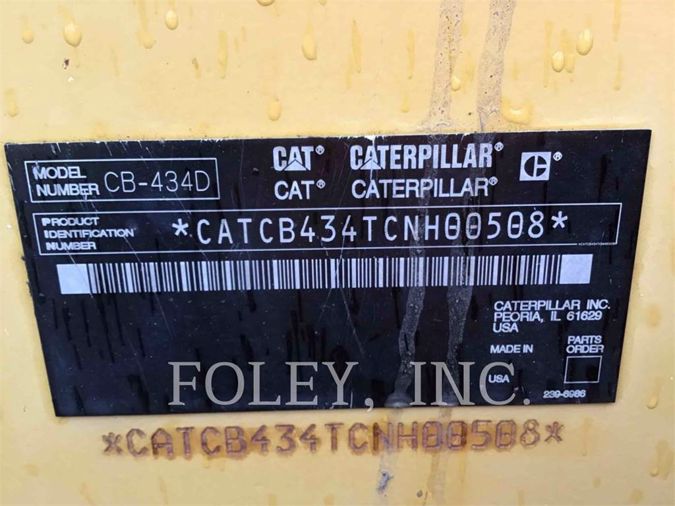2006 CATERPILLAR CB-434