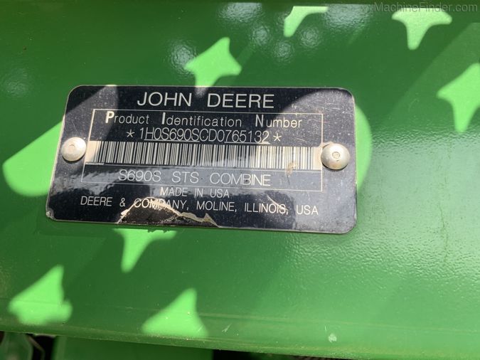 2014 JOHN DEERE S690