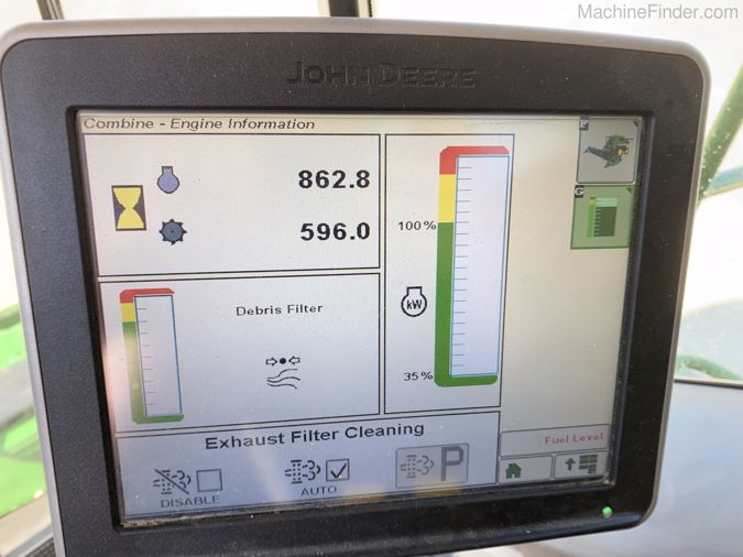 2017 JOHN DEERE S670