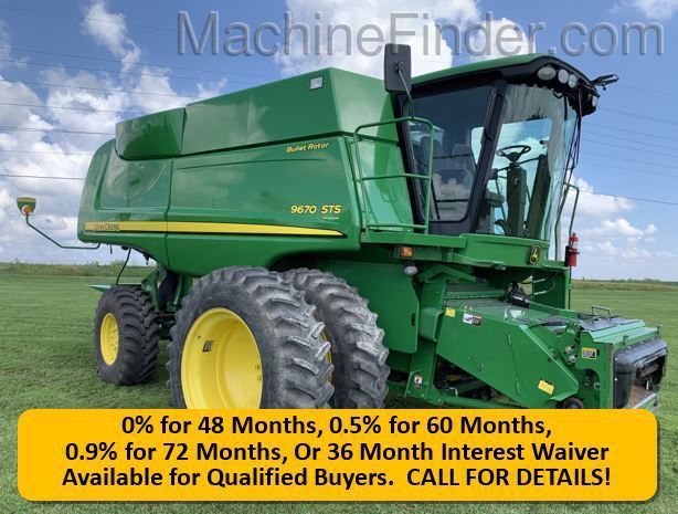 2008 JOHN DEERE 9670