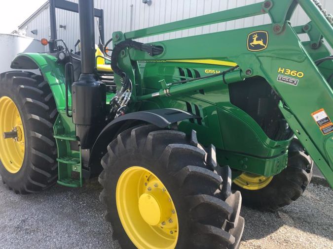 2018 JOHN DEERE 6155M