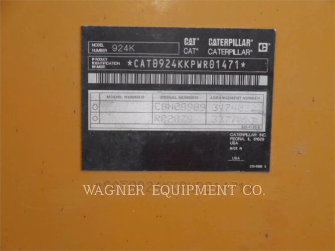 2013 CATERPILLAR 924K