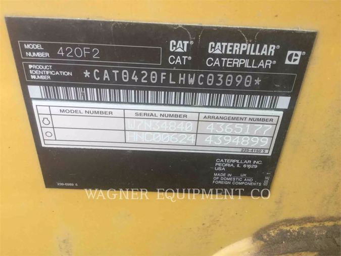 2018 CATERPILLAR 420F